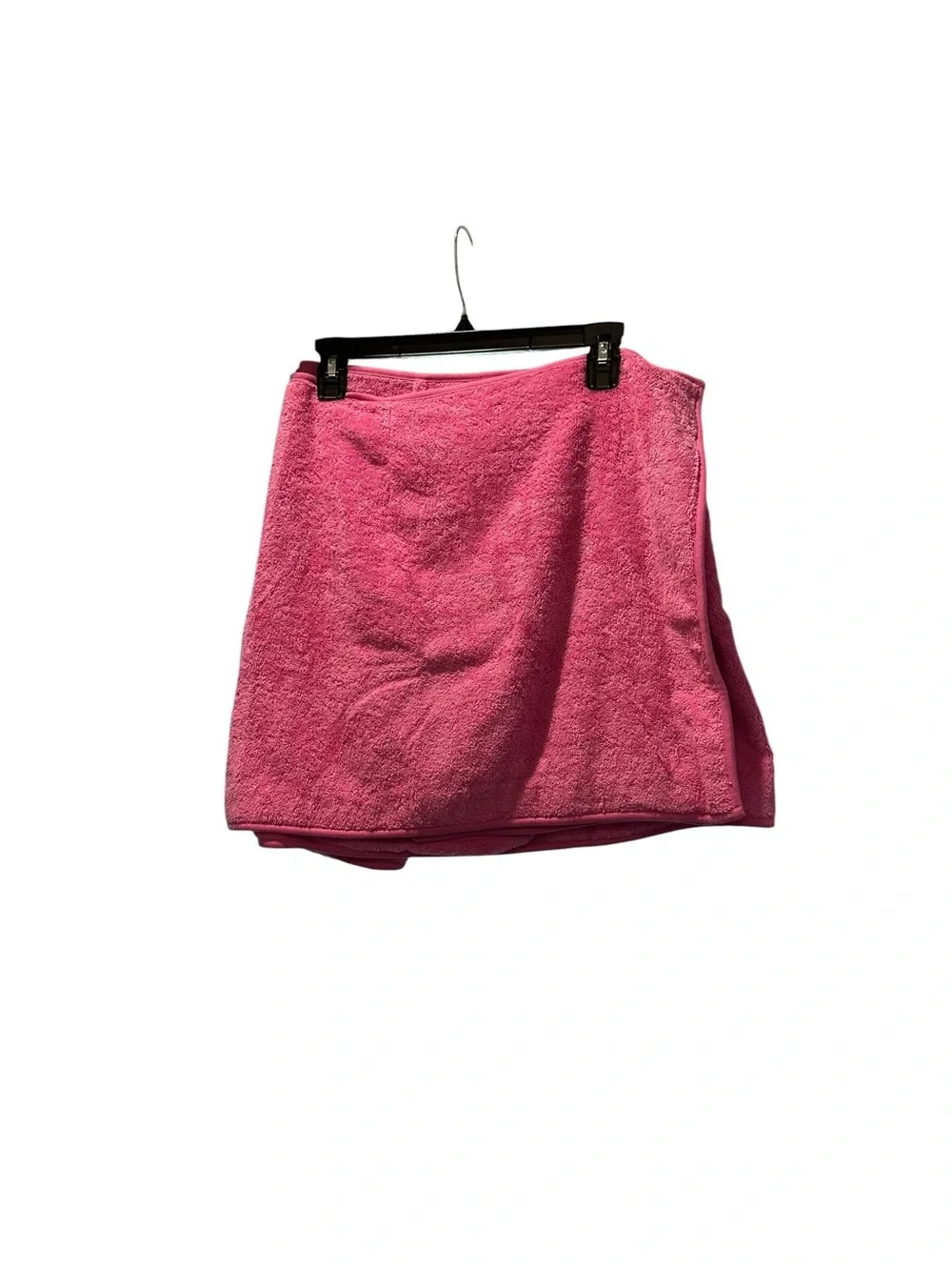 SKIMS Hot Pink Terry Mini Skirt